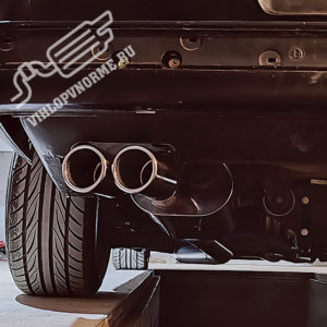 Изготовлен глушитель для BMW